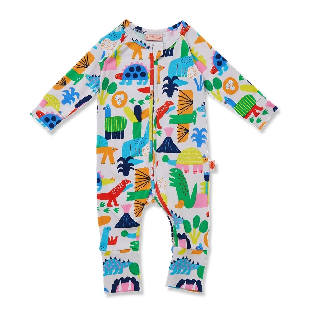Halcyon Nights: Long Sleeve Zip Suit Our Land Before