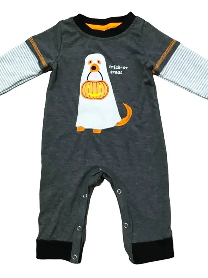 Halloween Ghost Dog Romper