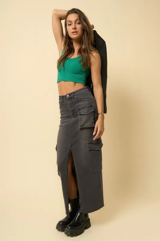 Hawley Cargo Maxi Skirt