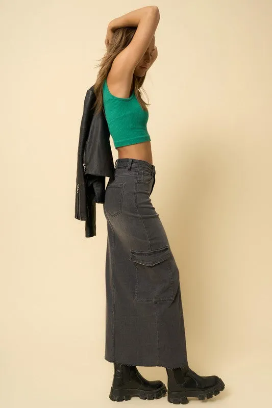 Hawley Cargo Maxi Skirt