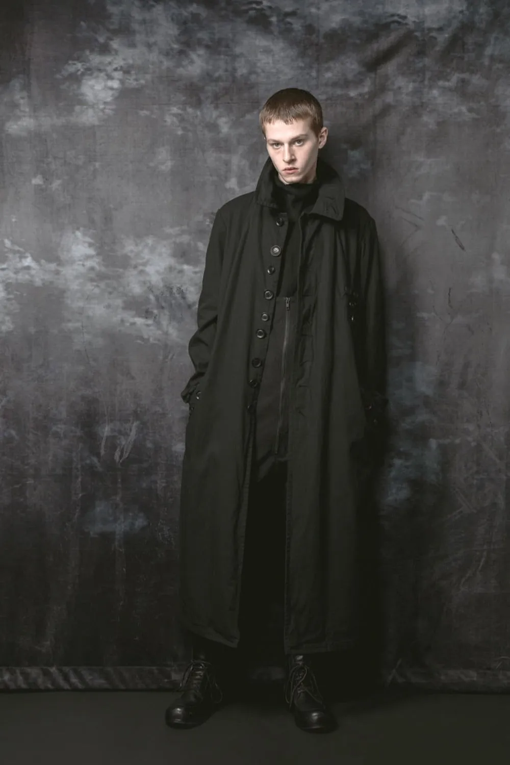 HIGH WAIST PANTS W/LEATHER SUSPENDER