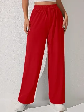 HighRise Knit Slip-On Trousers