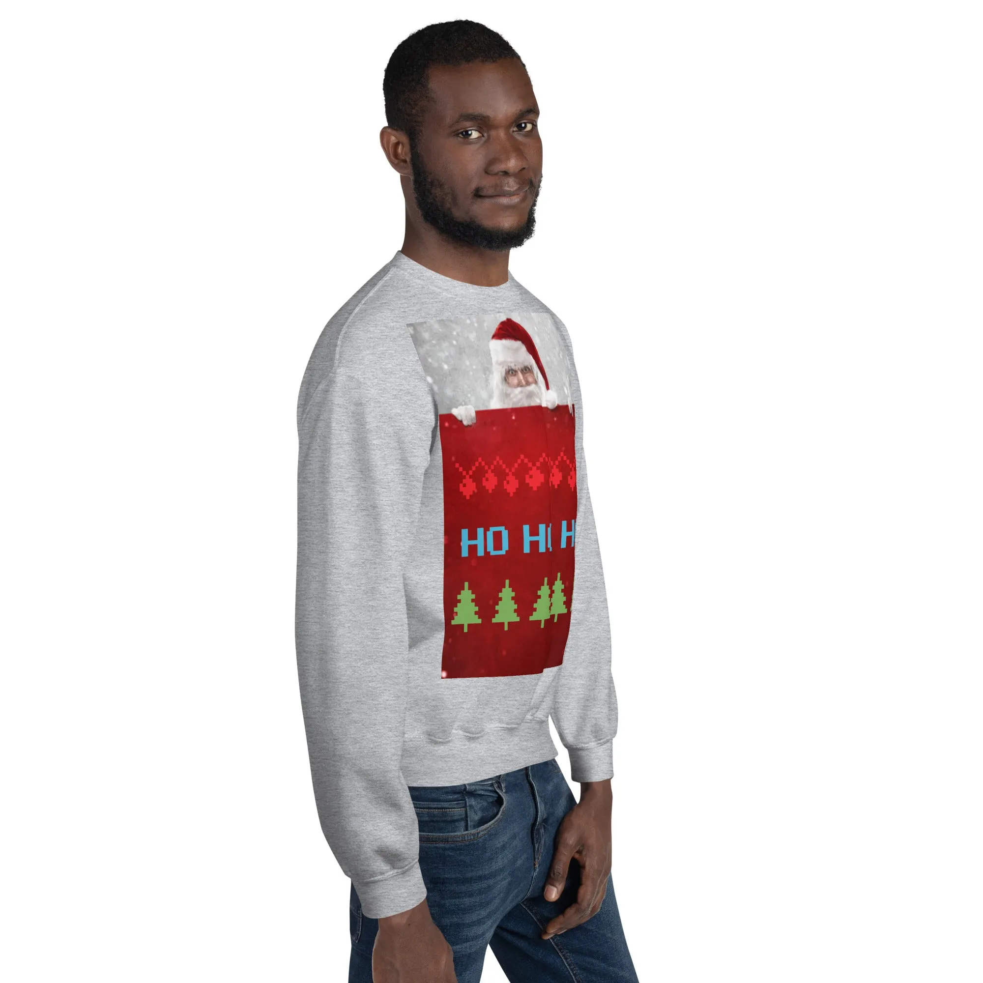 HO HO HO Christmas Sweatshirt (Glamourange Christmas Sweatshirt Men)