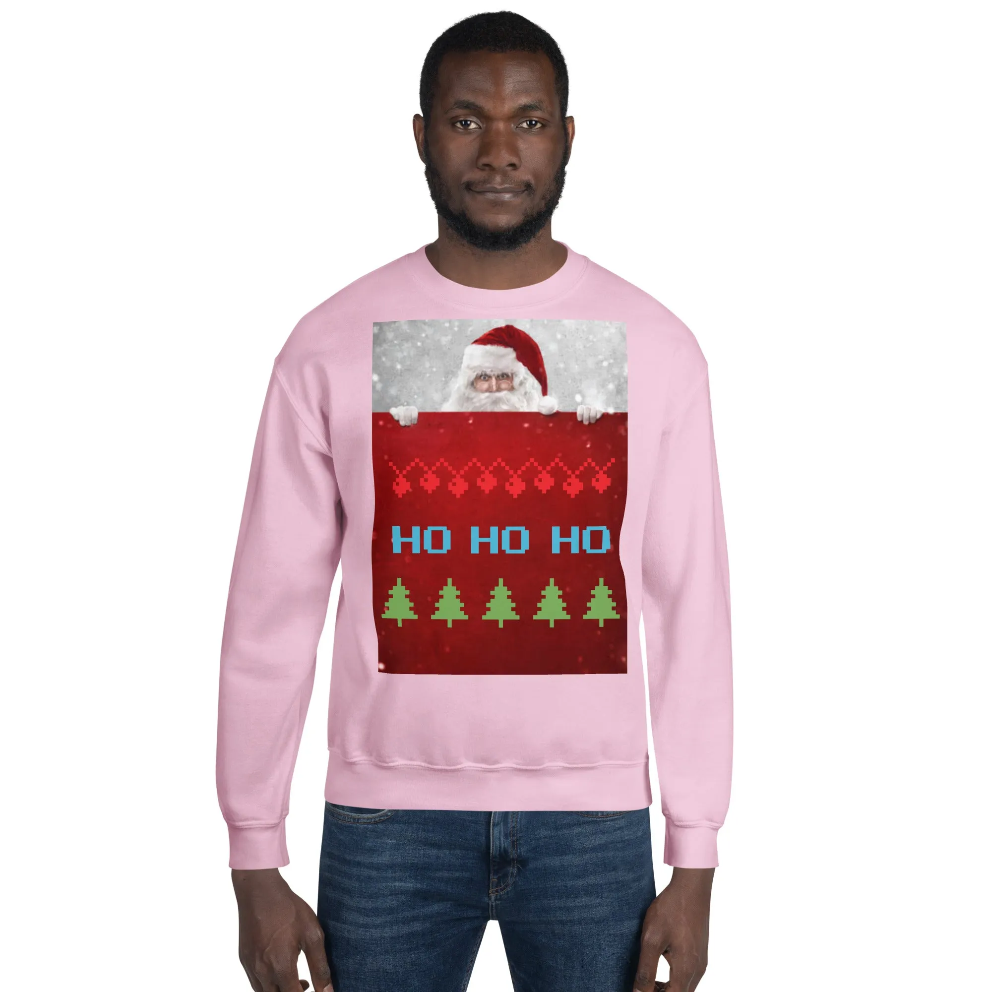HO HO HO Christmas Sweatshirt (Glamourange Christmas Sweatshirt Men)