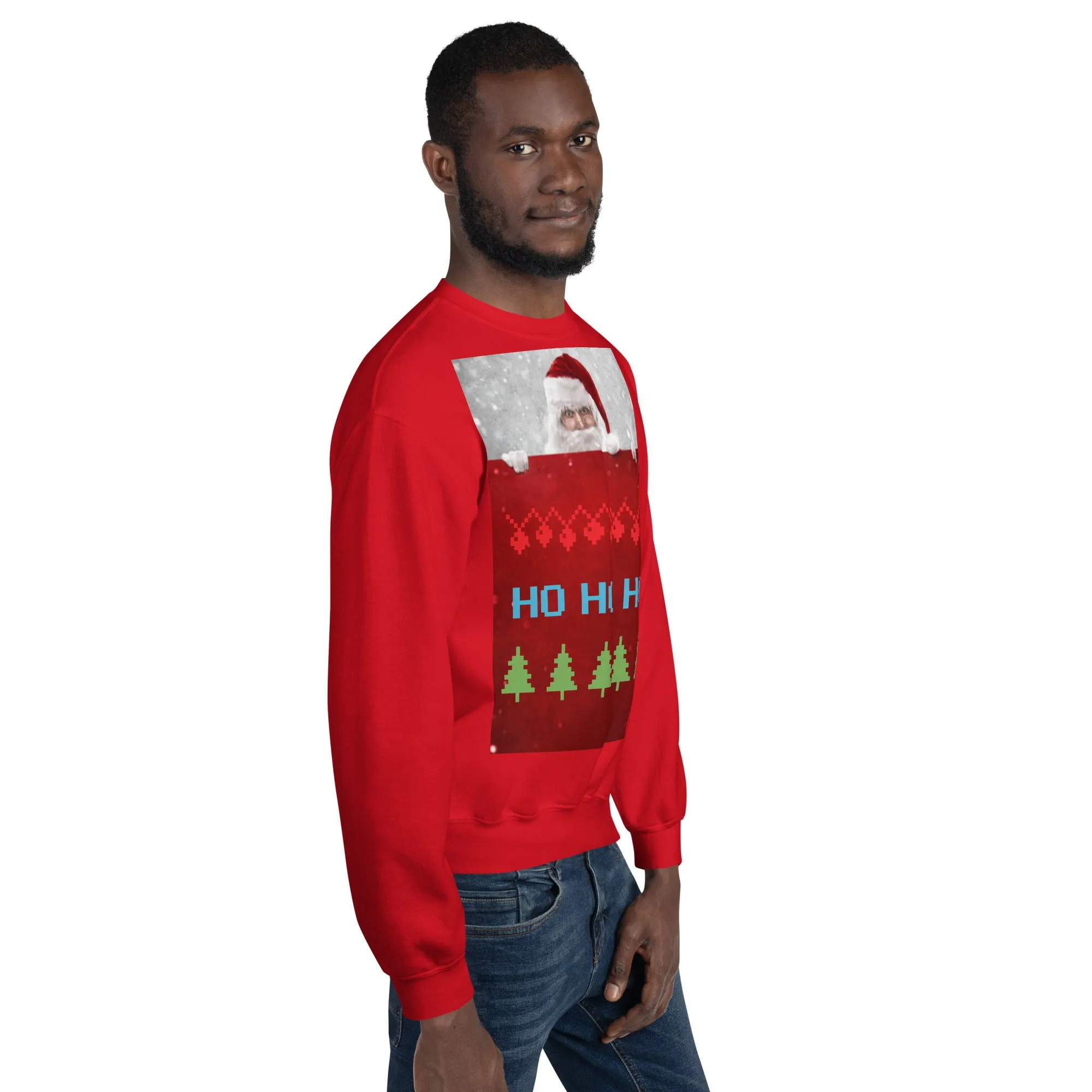 HO HO HO Christmas Sweatshirt (Glamourange Christmas Sweatshirt Men)