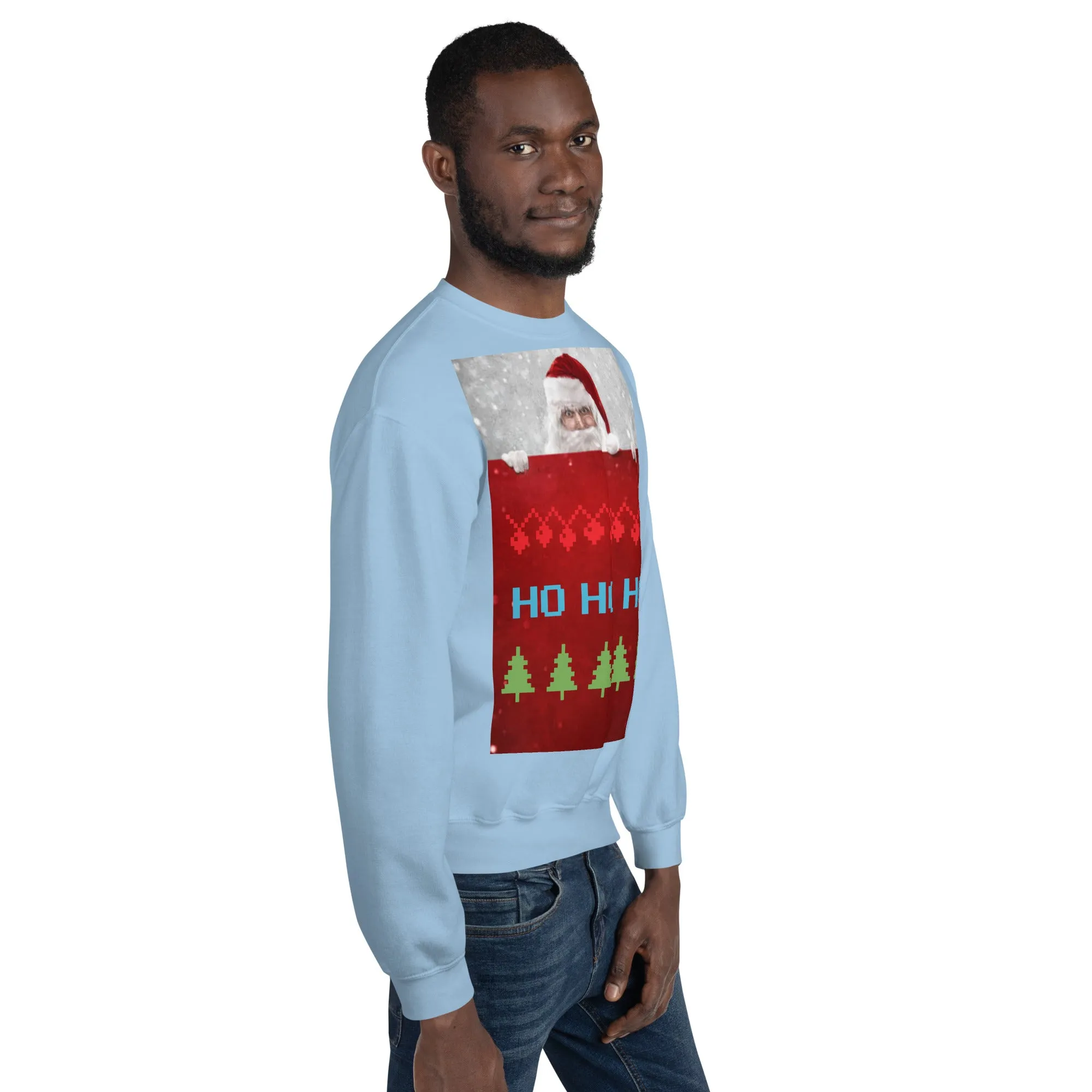 HO HO HO Christmas Sweatshirt (Glamourange Christmas Sweatshirt Men)