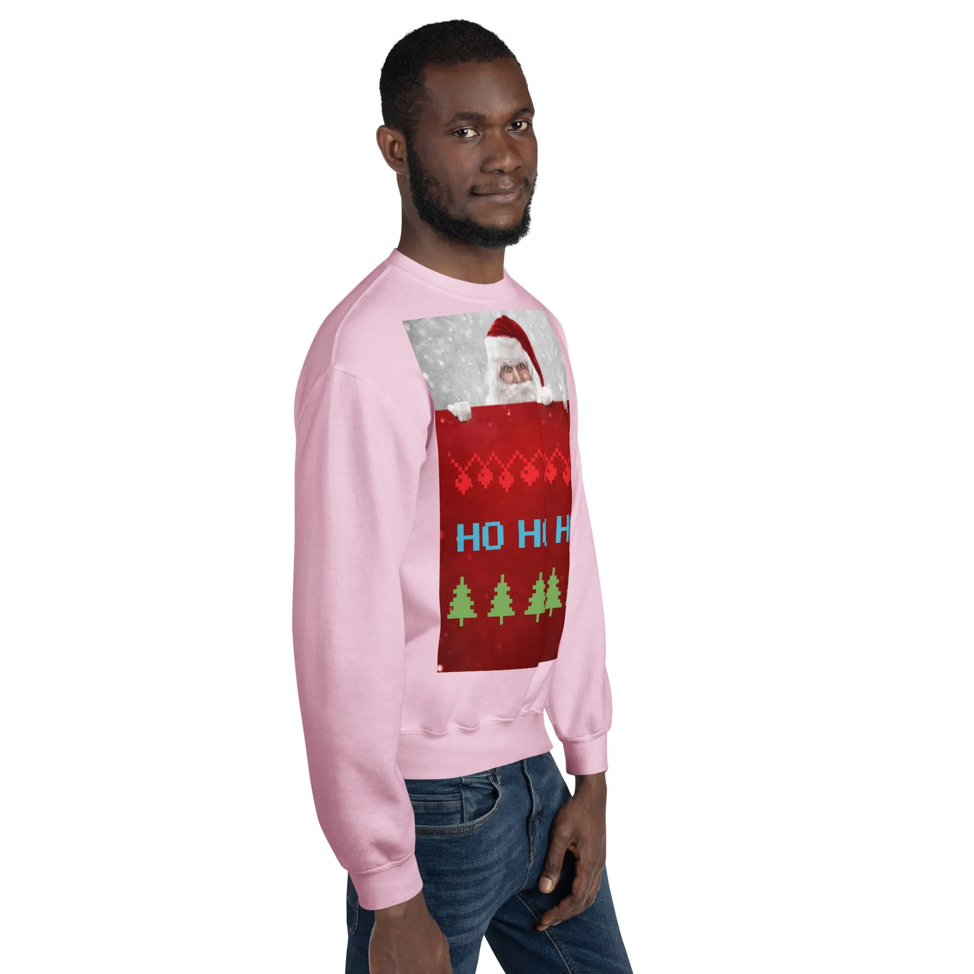 HO HO HO Christmas Sweatshirt (Glamourange Christmas Sweatshirt Men)