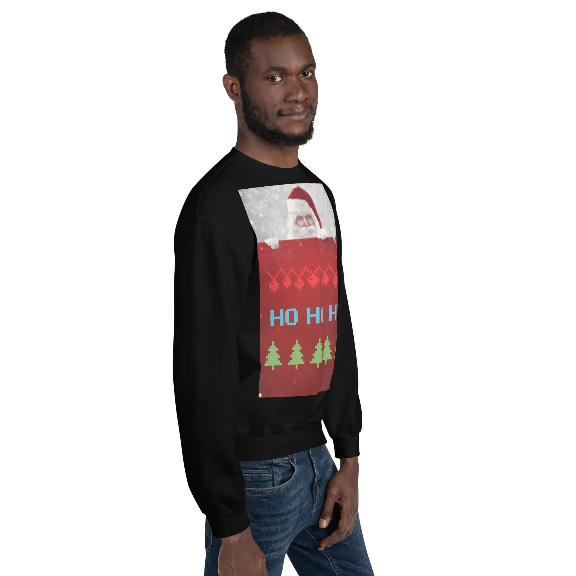 HO HO HO Christmas Sweatshirt (Glamourange Christmas Sweatshirt Men)
