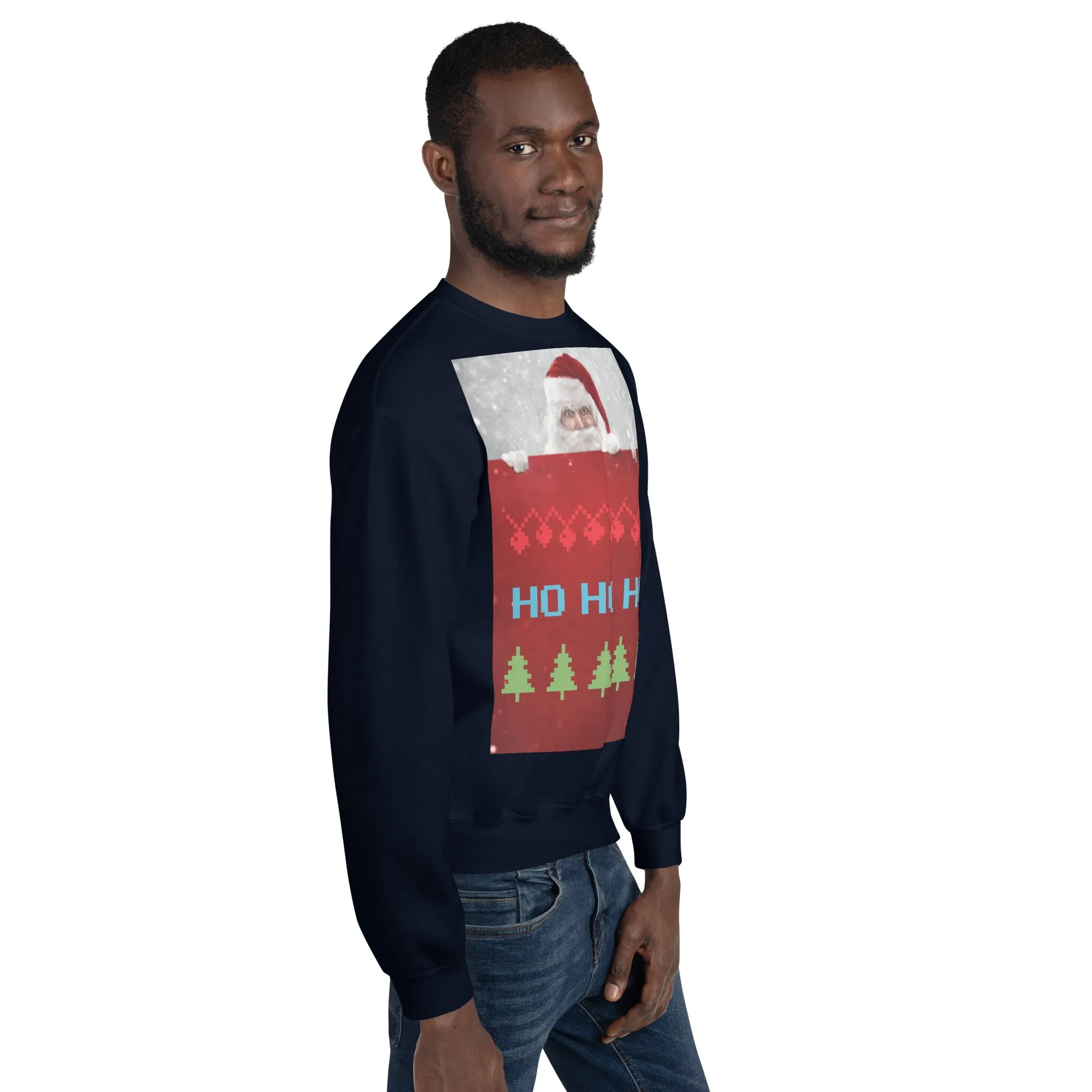 HO HO HO Christmas Sweatshirt (Glamourange Christmas Sweatshirt Men)