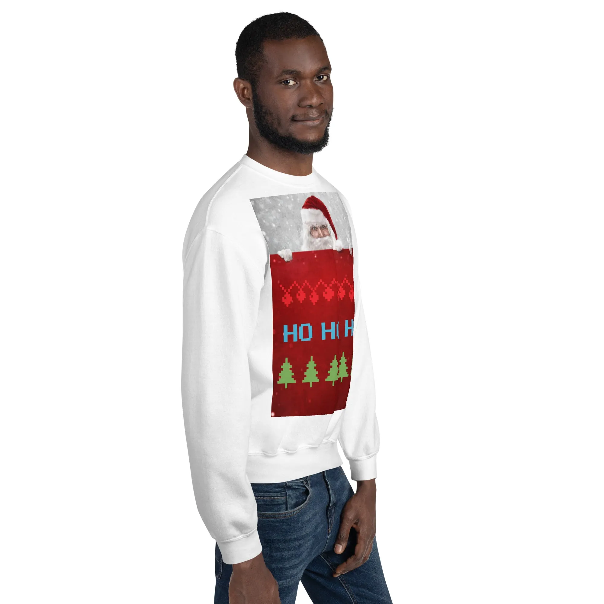 HO HO HO Christmas Sweatshirt (Glamourange Christmas Sweatshirt Men)