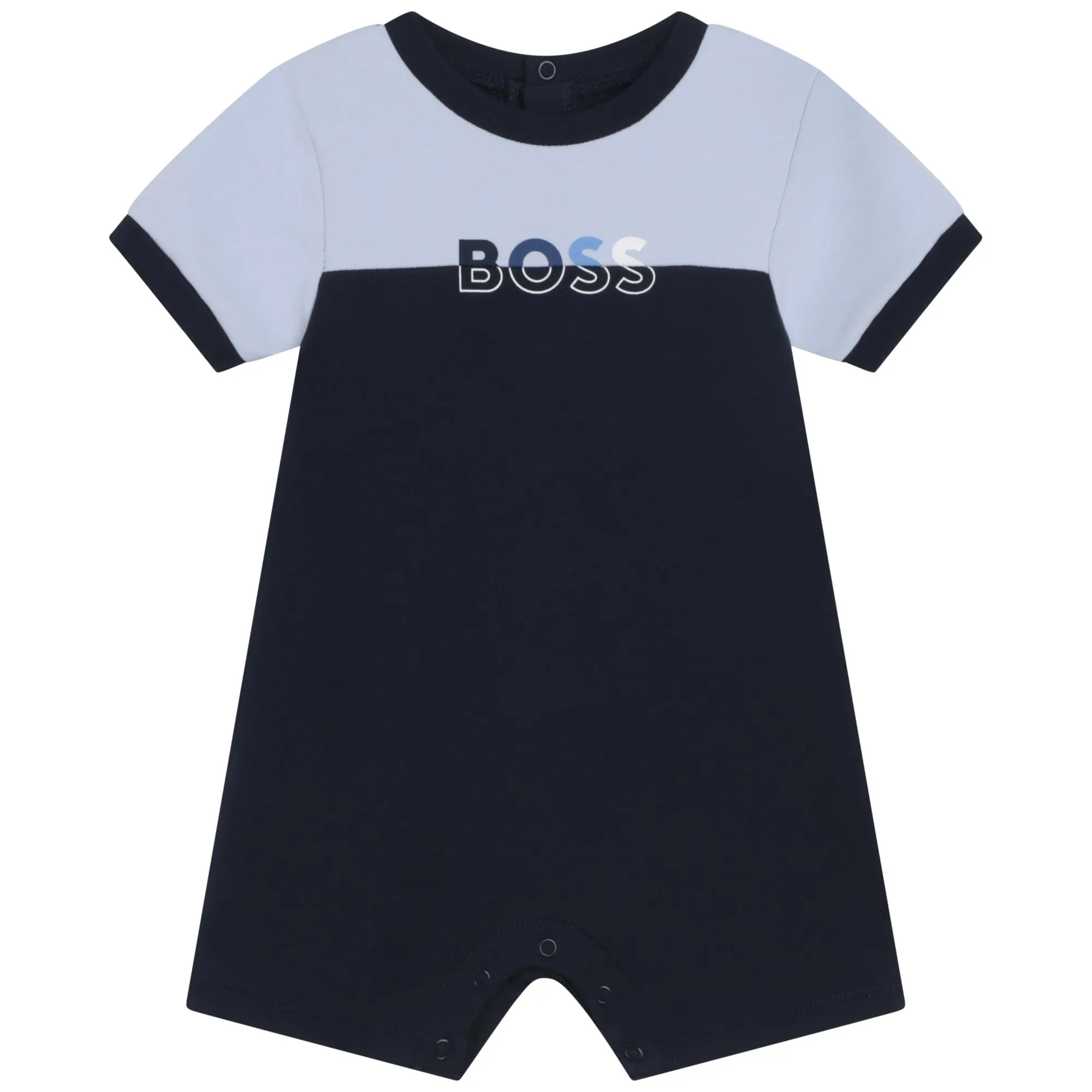 HUGO BOSS - Colour Block Romper - Navy