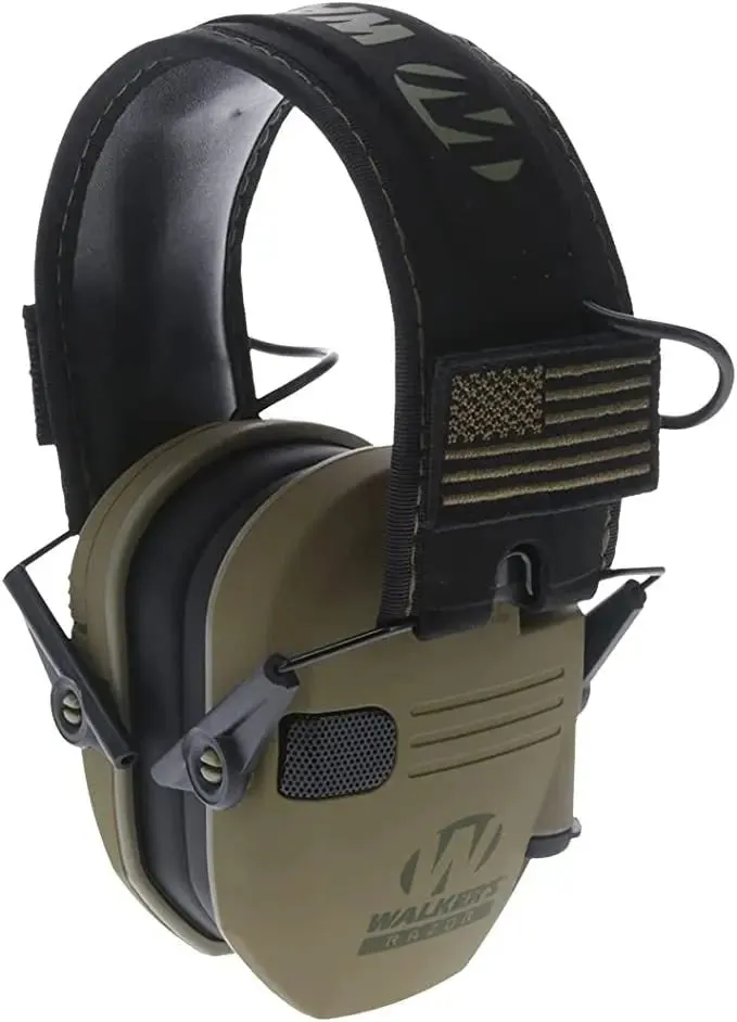 Improved product title: Intelligent Soundproof Noise Reduction Outdoor Shooting Ear Muff Headset for Hunting and CS