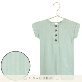 James Ribbed Romper