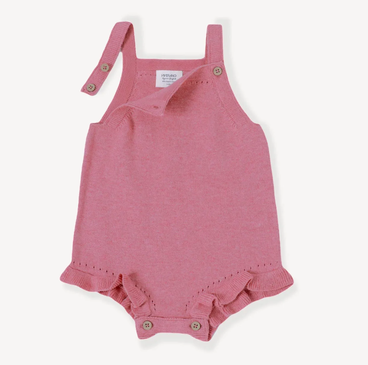 Knit Romper   Embroidered Bodysuit Set