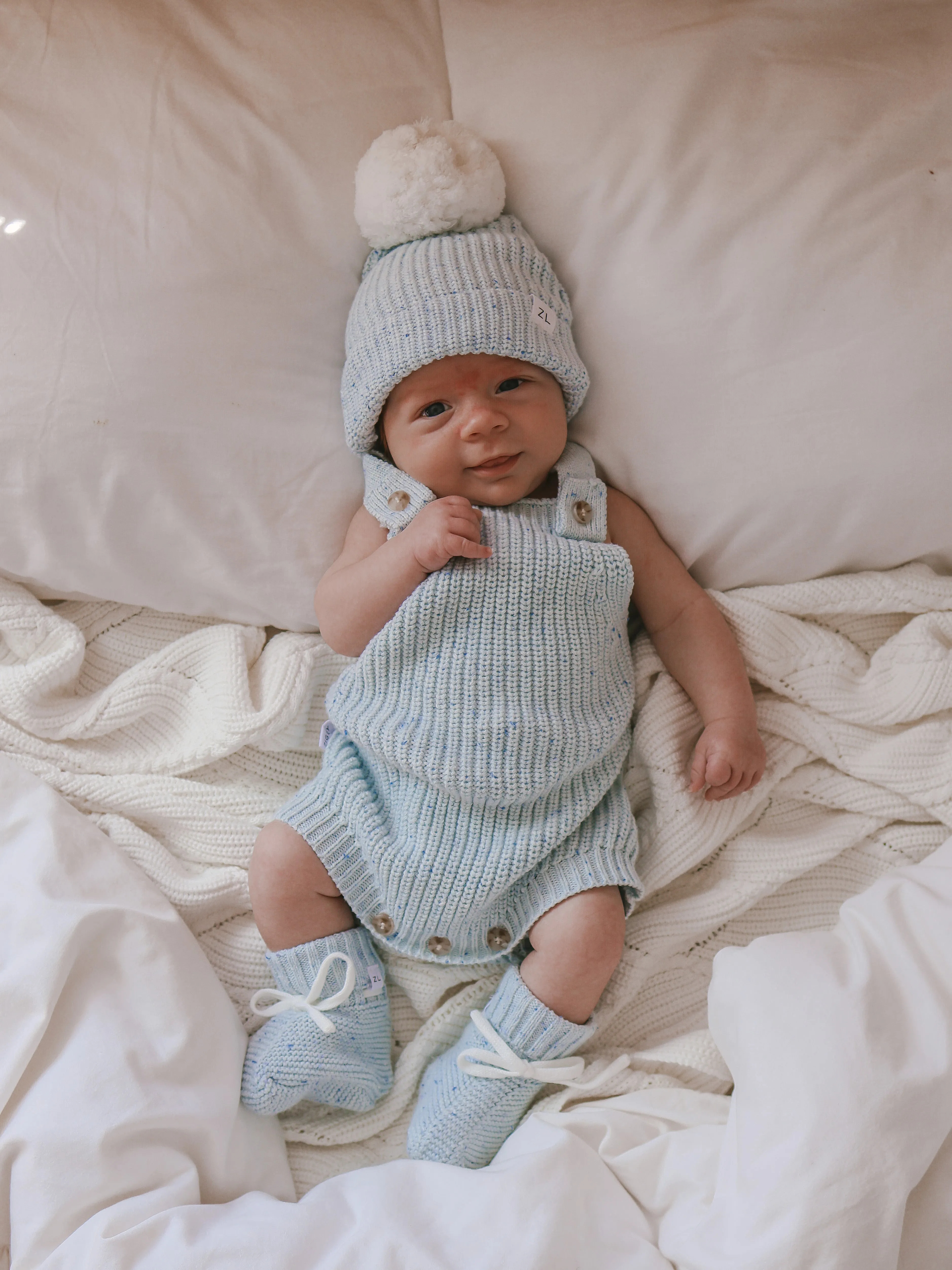 KNITTED ROMPER | AERO FLECK