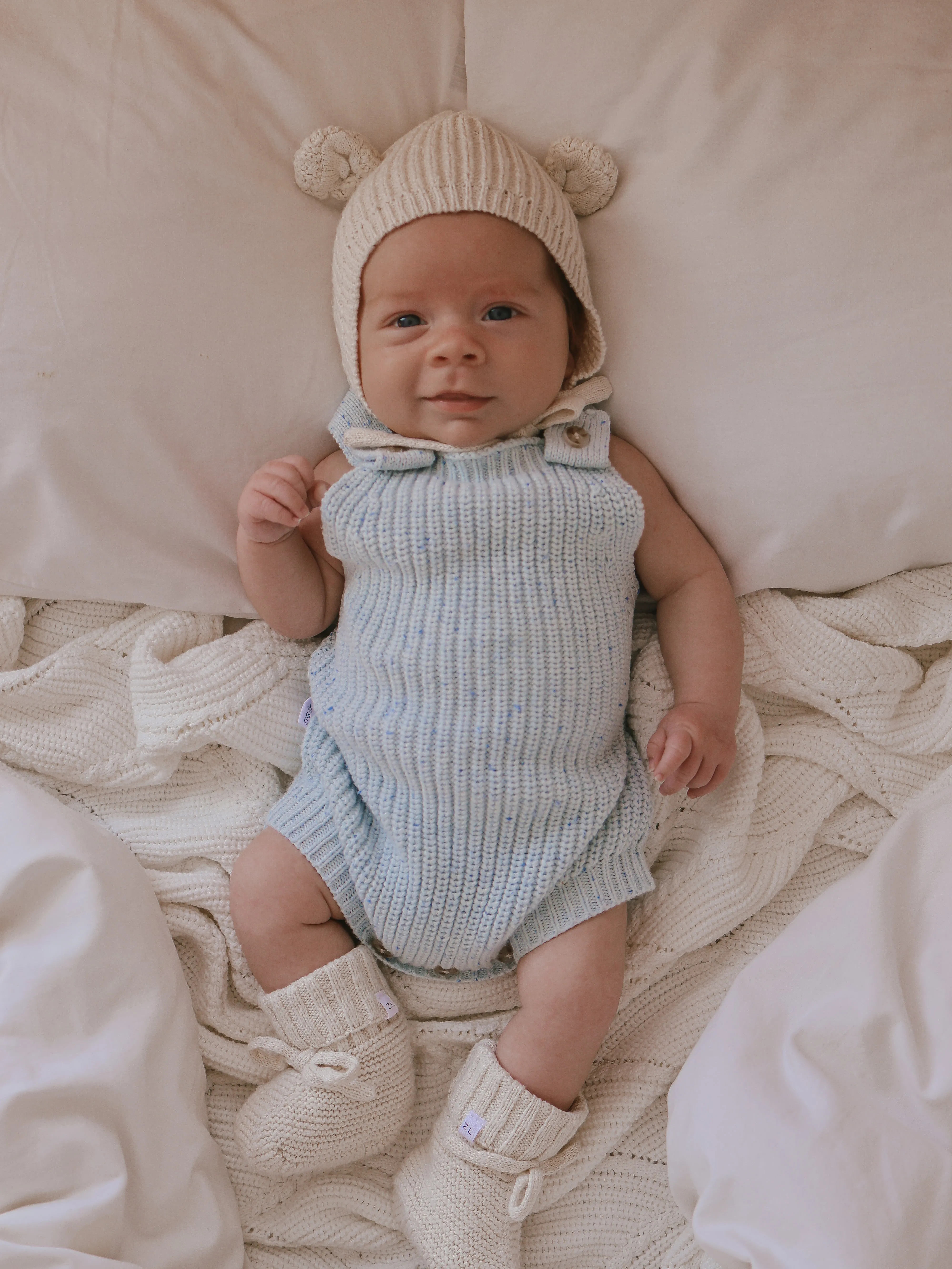 KNITTED ROMPER | AERO FLECK