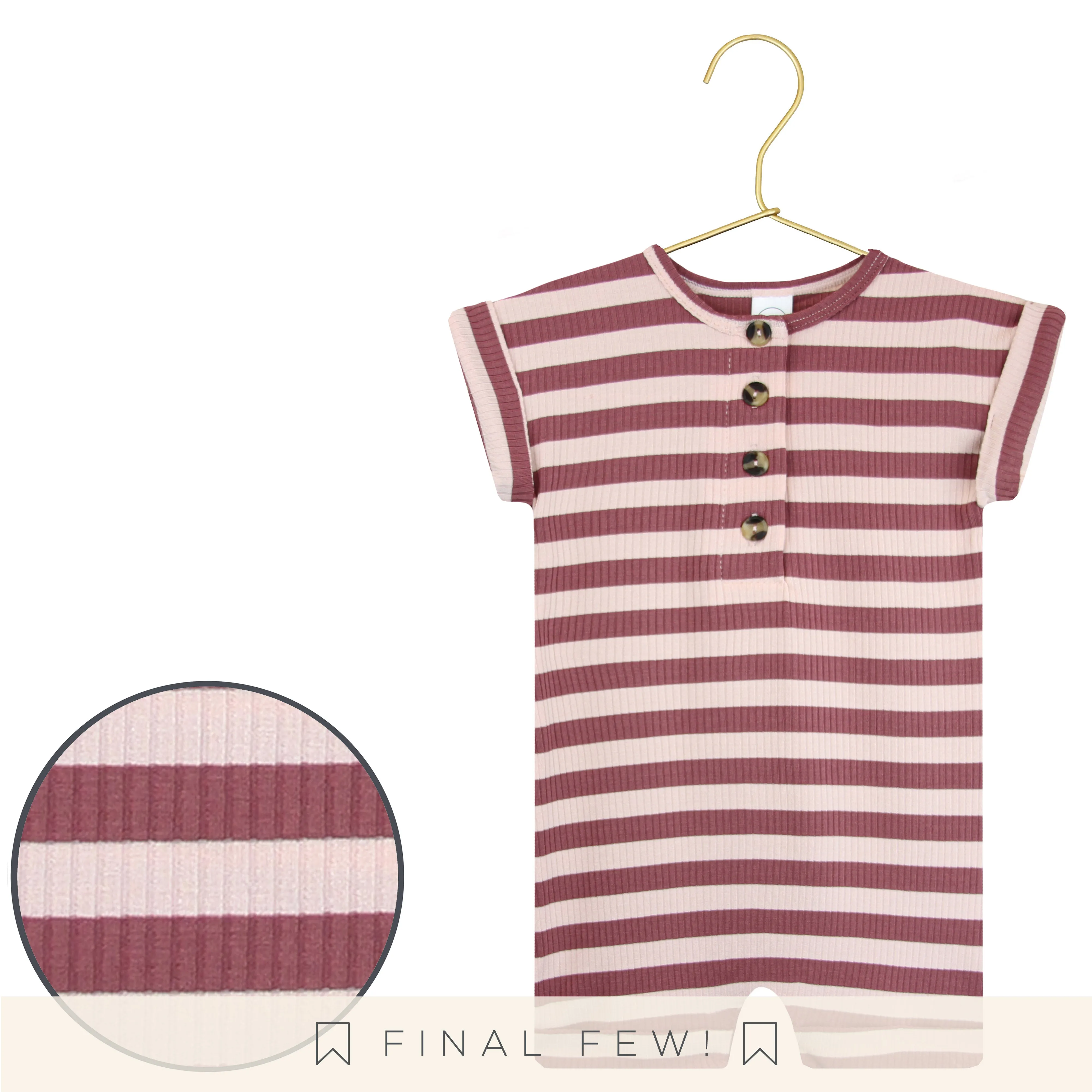 Lannie Ribbed Romper