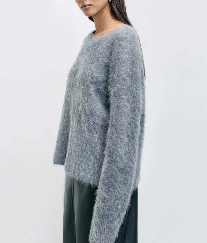 Leap Marga Grey Alpaca Sweater