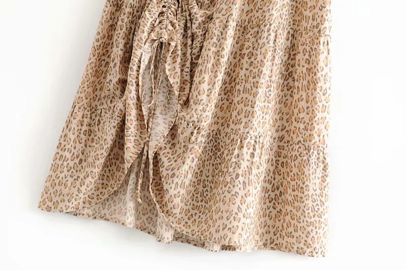Leopard Print Maxi Skirt