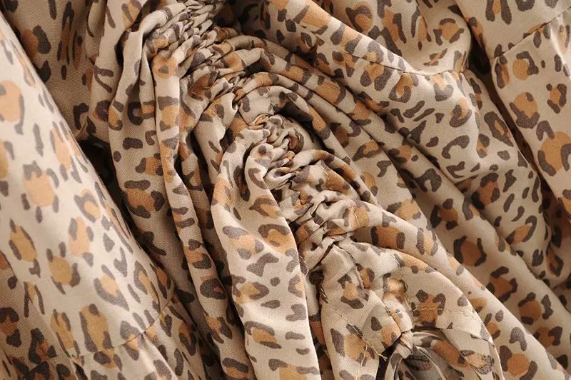 Leopard Print Maxi Skirt