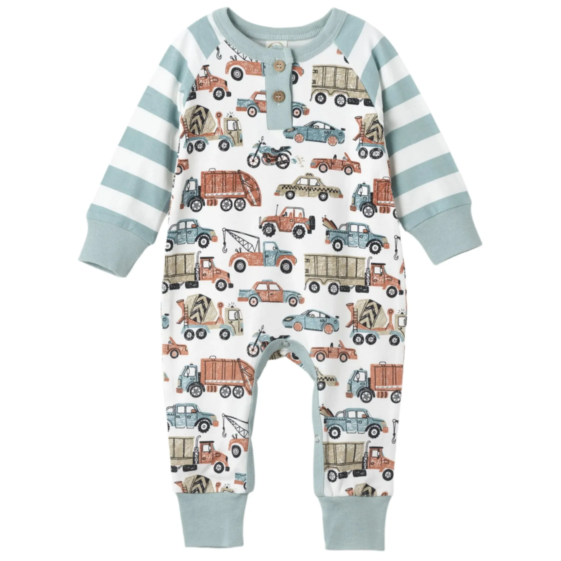 Let's Ride Bamboo Romper