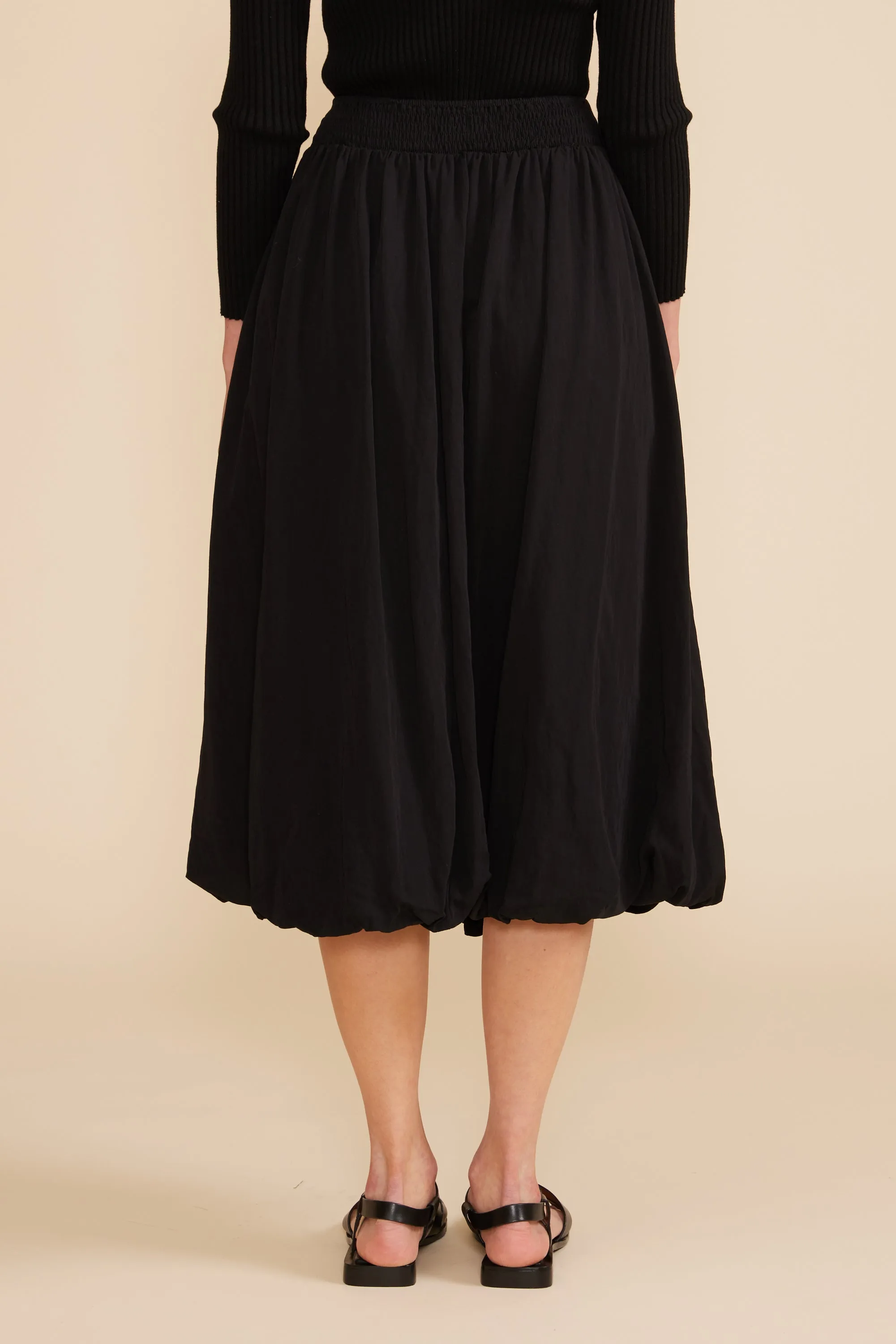 Lucy Paris Bubble Midi Skirt