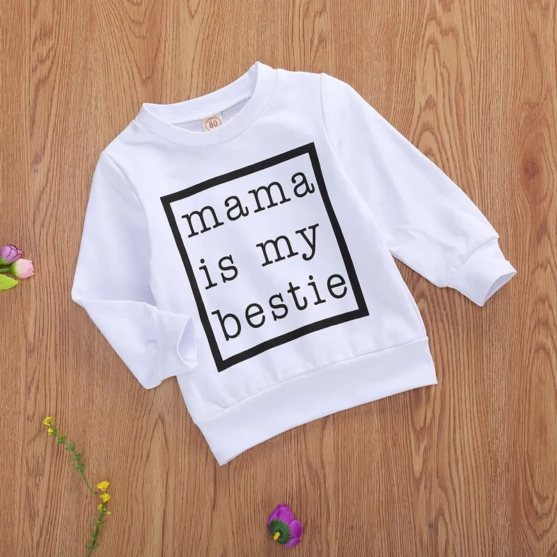 'Mama is my Bestie' Full Length Pullover