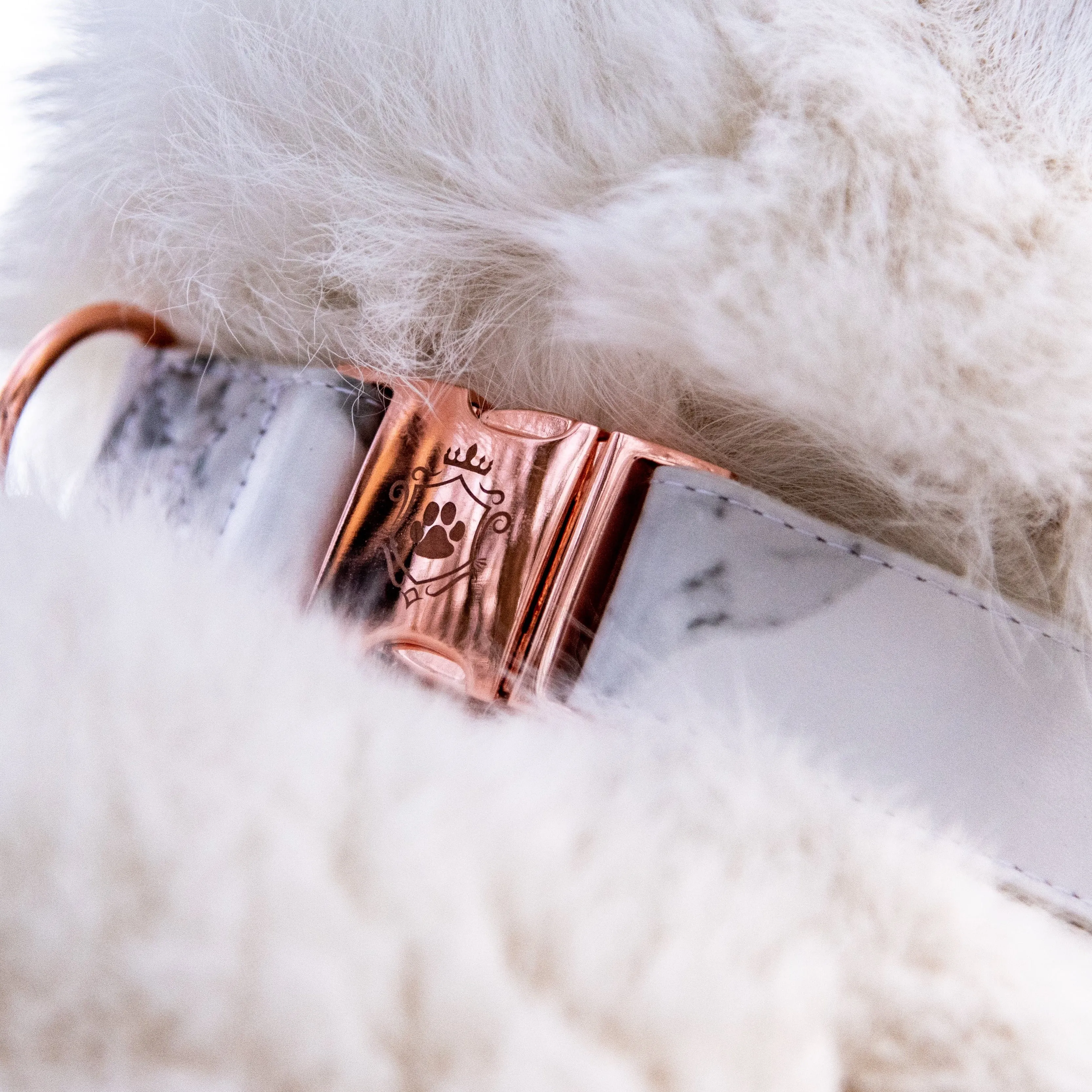 Marble Rose Gold Collar