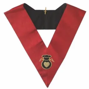 Masonic AASR collar 18th degree - Knight Rose Croix - Almoner