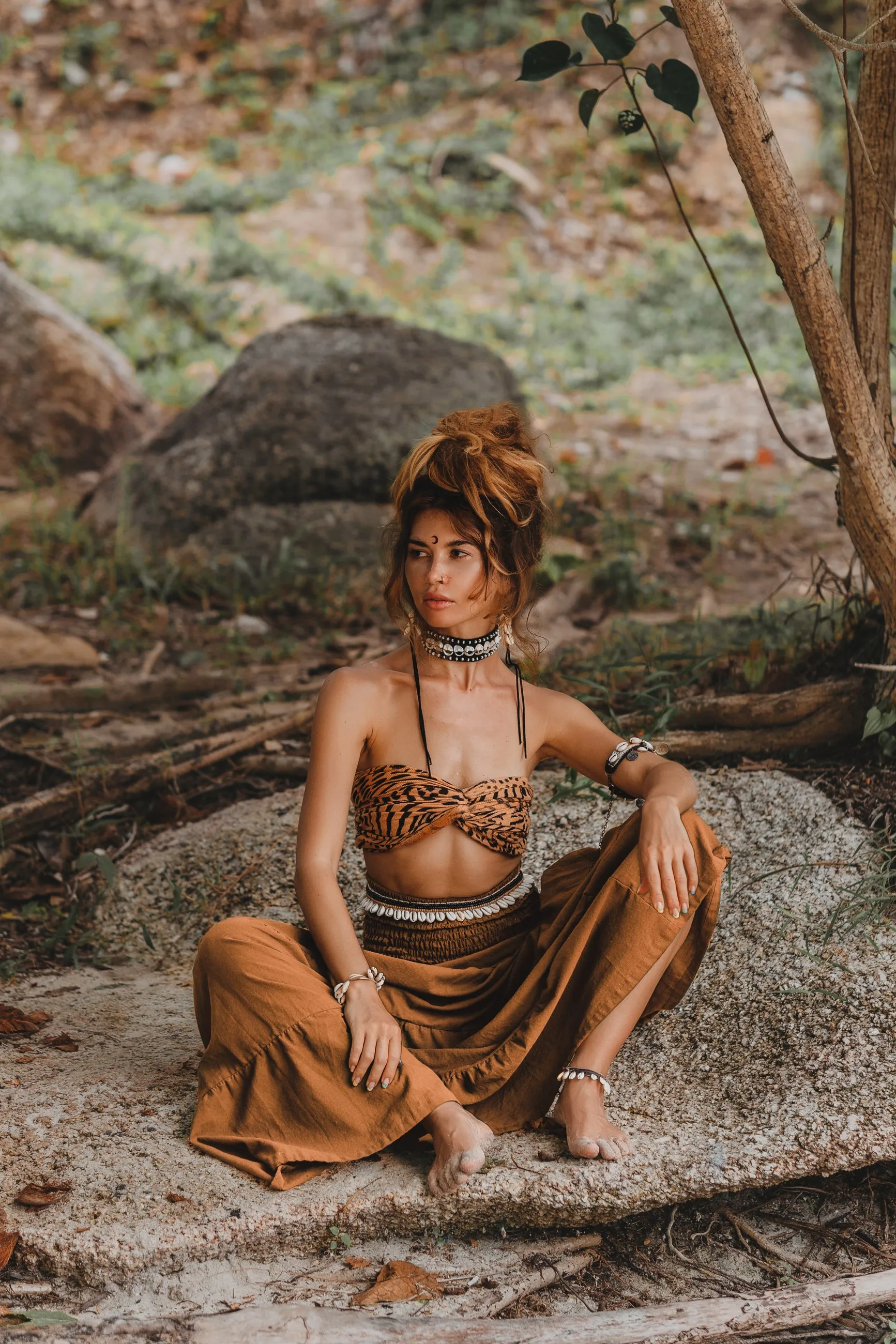 Maxi Skirt Keela Copper