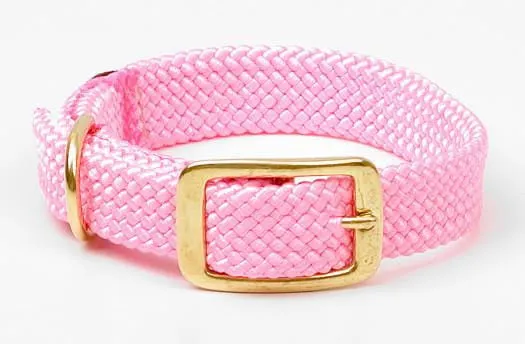 Mendota 1 inch Thick double Braid Dog Collar