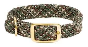 Mendota 1 inch Thick double Braid Dog Collar