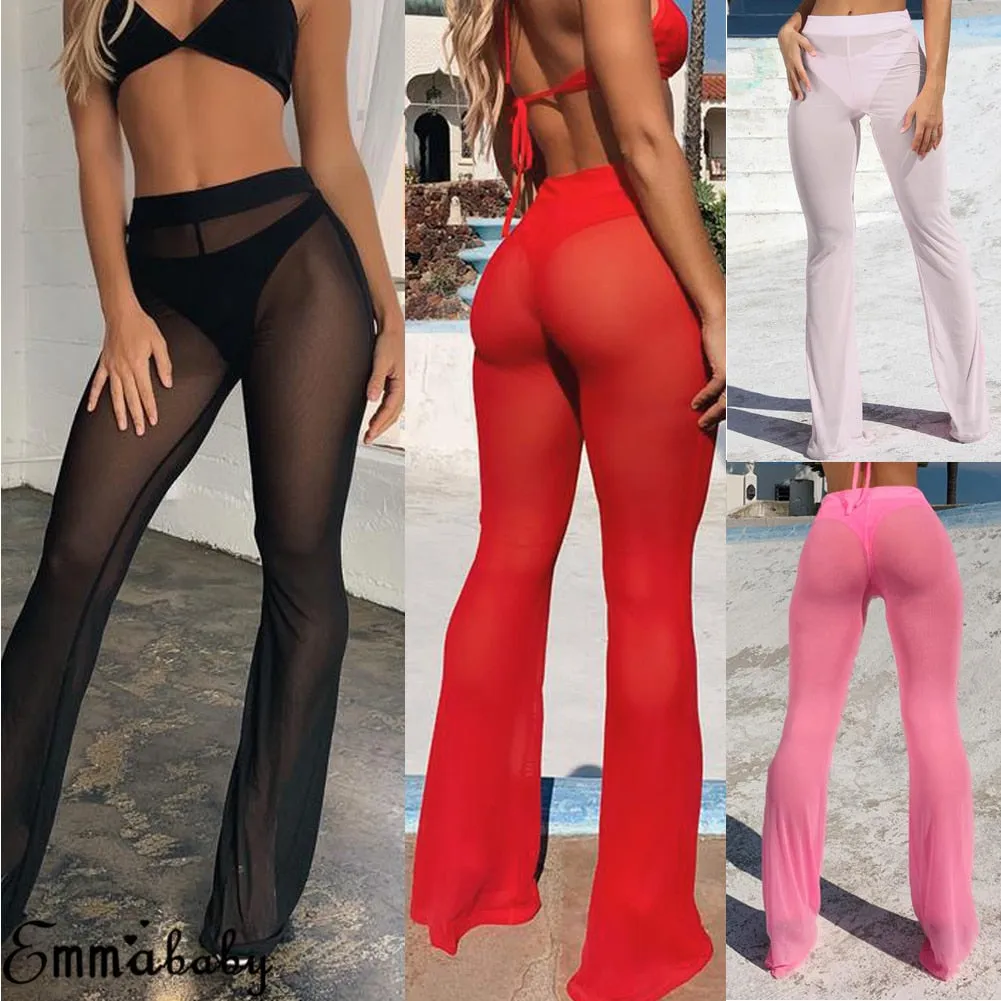 Mesh Cover Up Pants