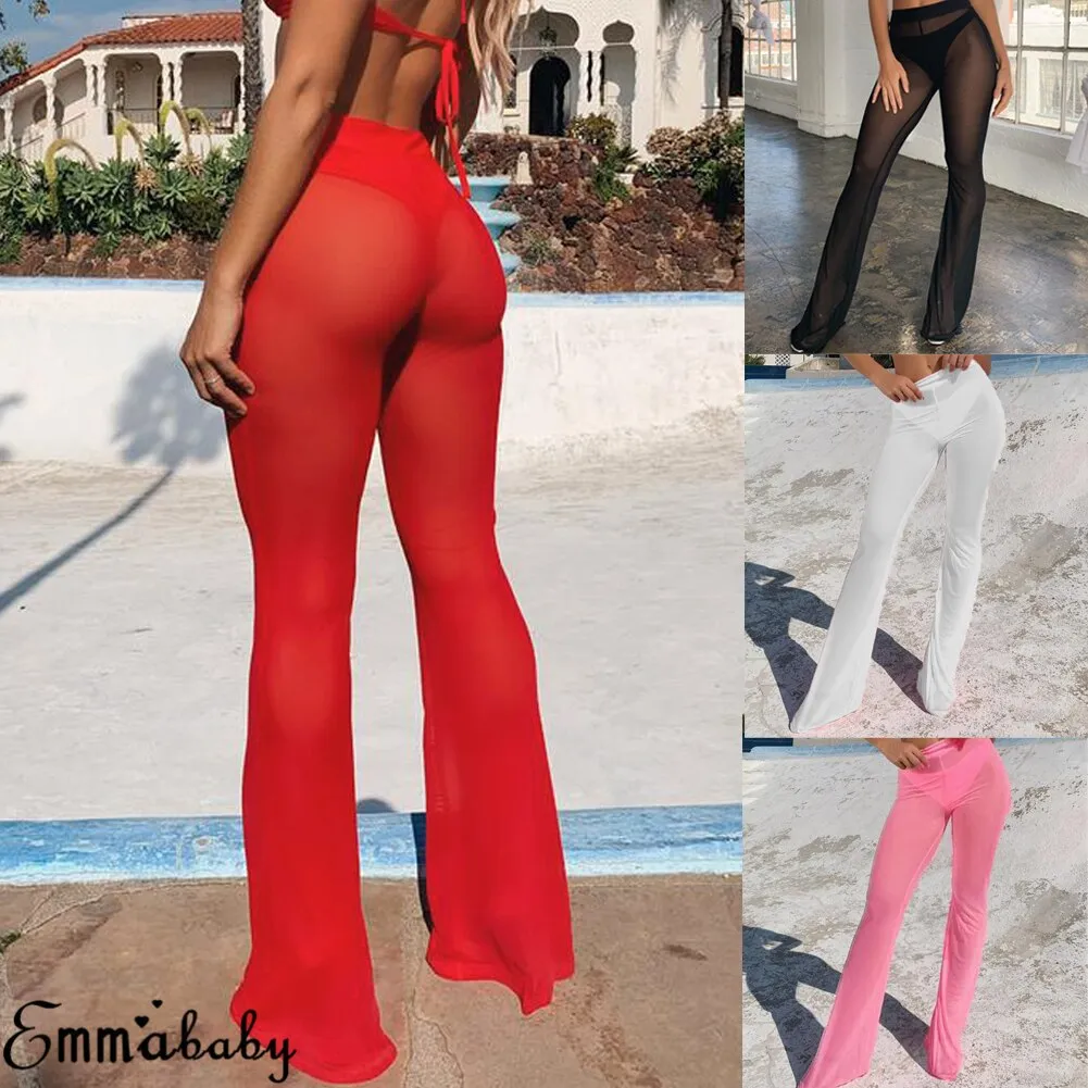 Mesh Cover Up Pants