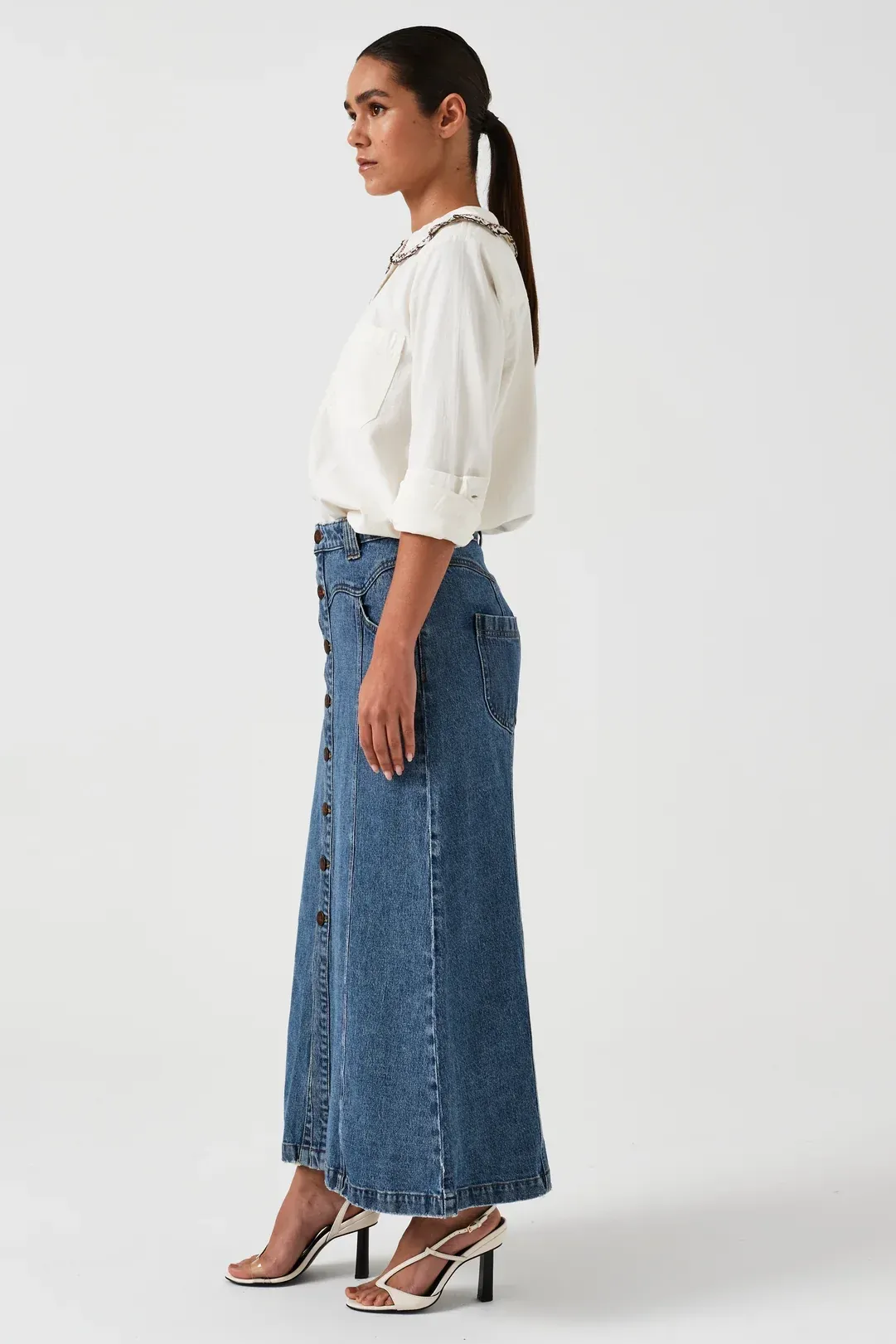 Mia Seamed Skirt | Arizona Vintage