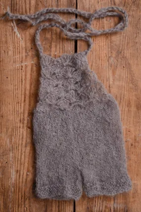 Mohair Romper - Gray