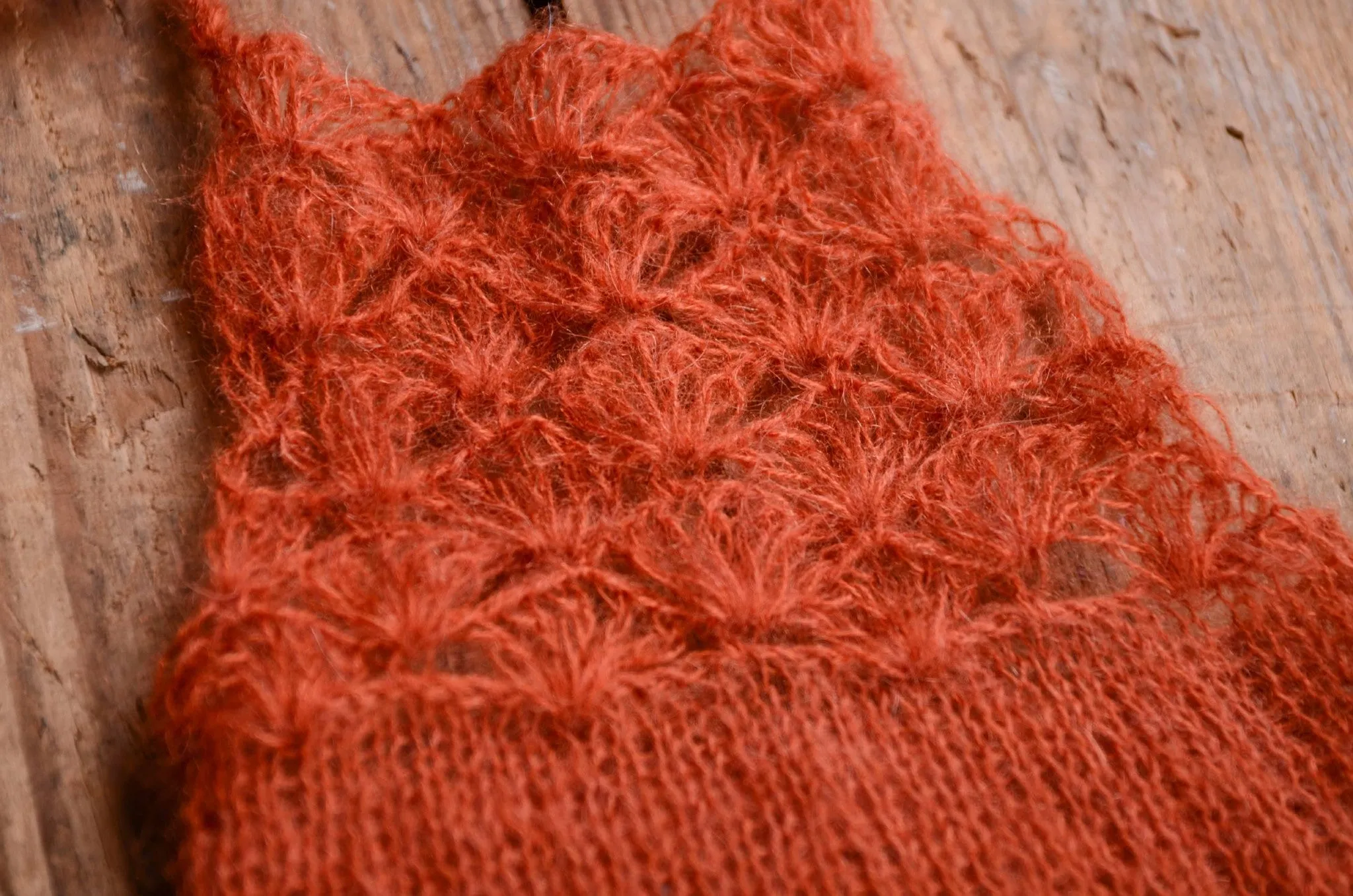 Mohair Romper - Vermeil
