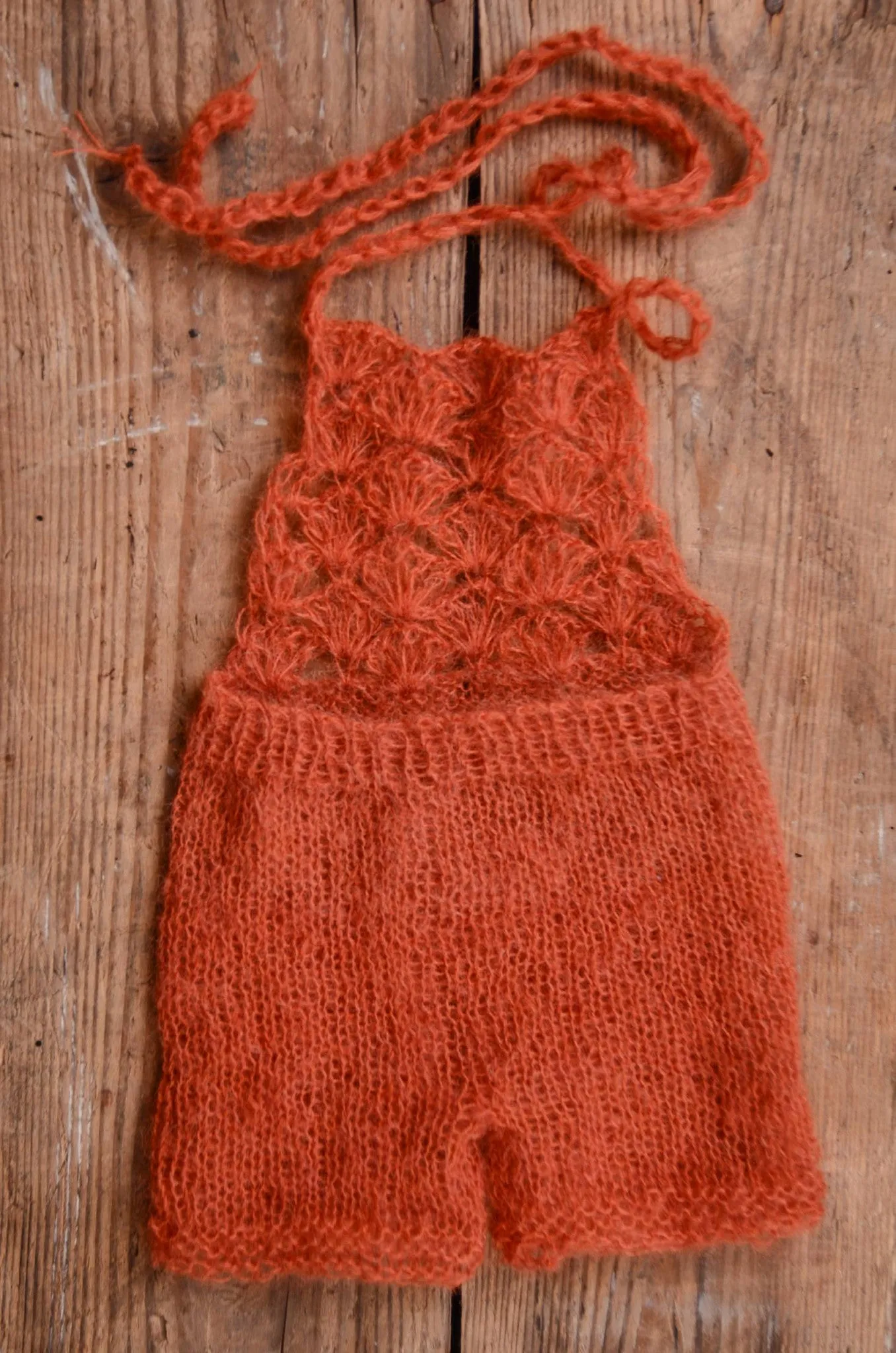 Mohair Romper - Vermeil