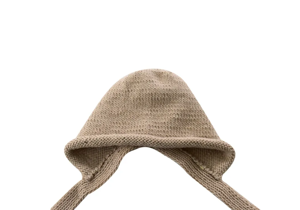 Mome, Baby Girls Romper & Bonnet. 0-3 Months