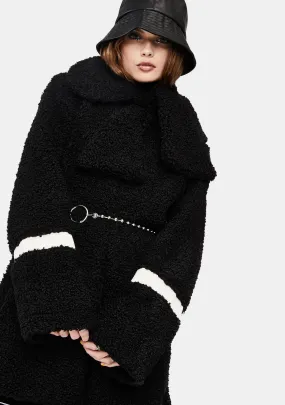 My Little Fluffy Bow Coat