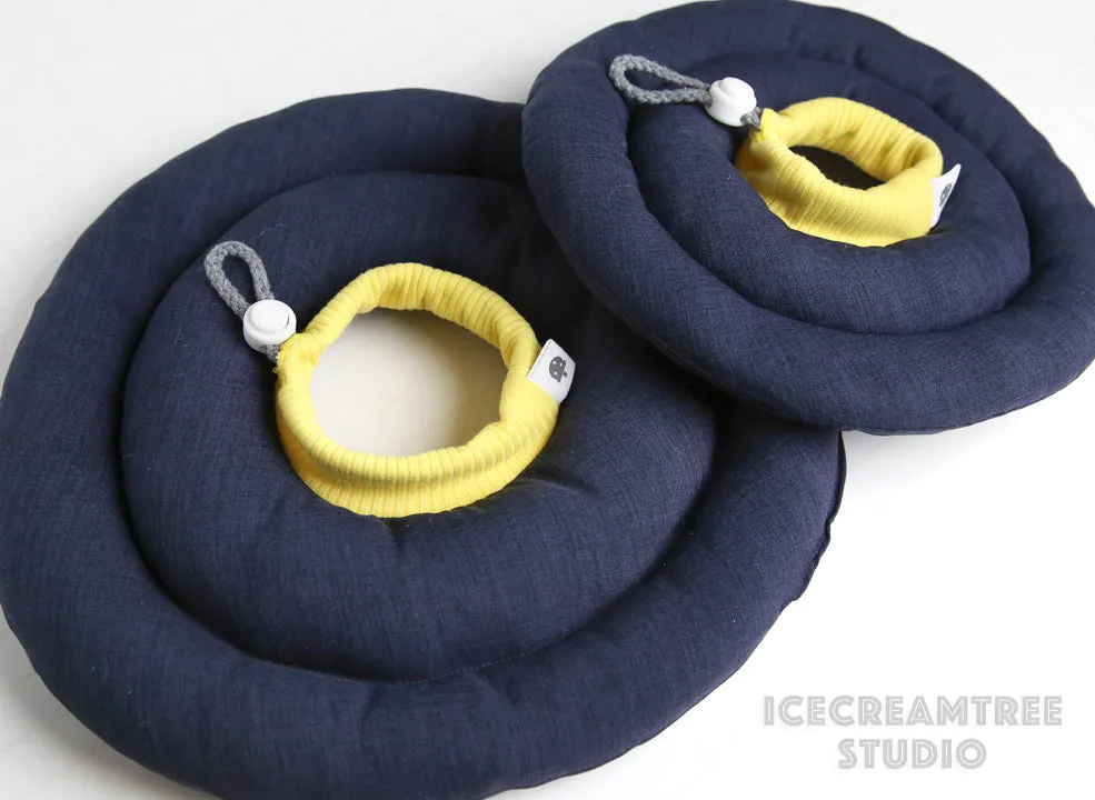 Navy Soft Comfy Cone - Hypoallergenic - Pet Recovery Collar