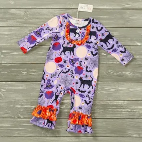 No Tricks-Just Treats Girl's Infant Romper