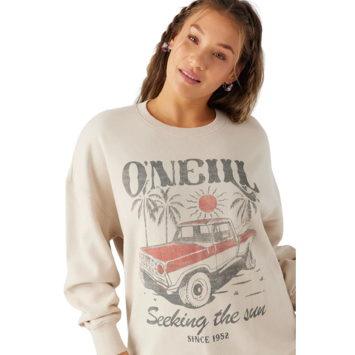 O'Neill Choice Oversized Crew Sweatshirt - Women's