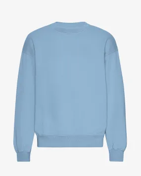 Organic Oversized Crew - Seaside Blue