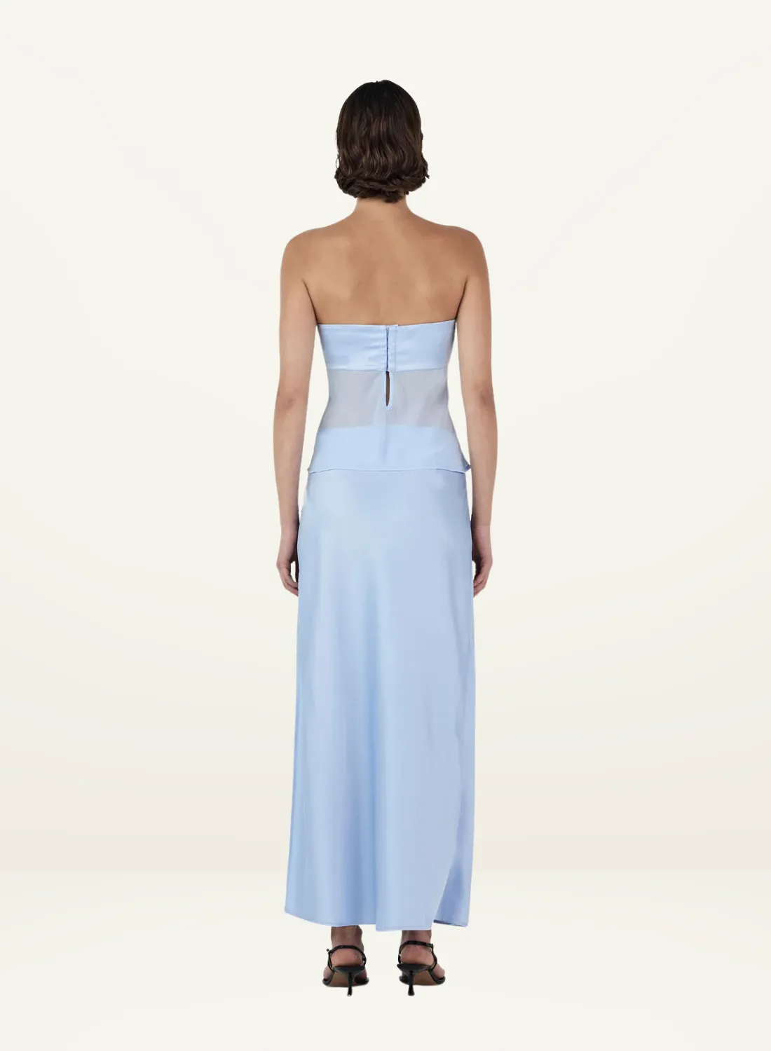 Ownley Ricky Midi Skirt in BABY BLUE