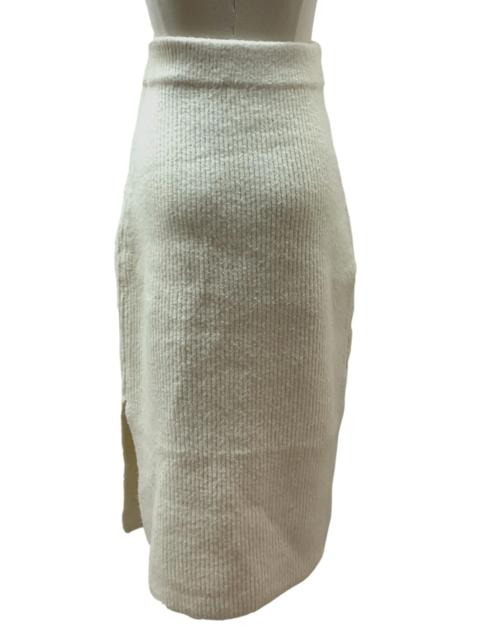 Parchment Pencil Skirt