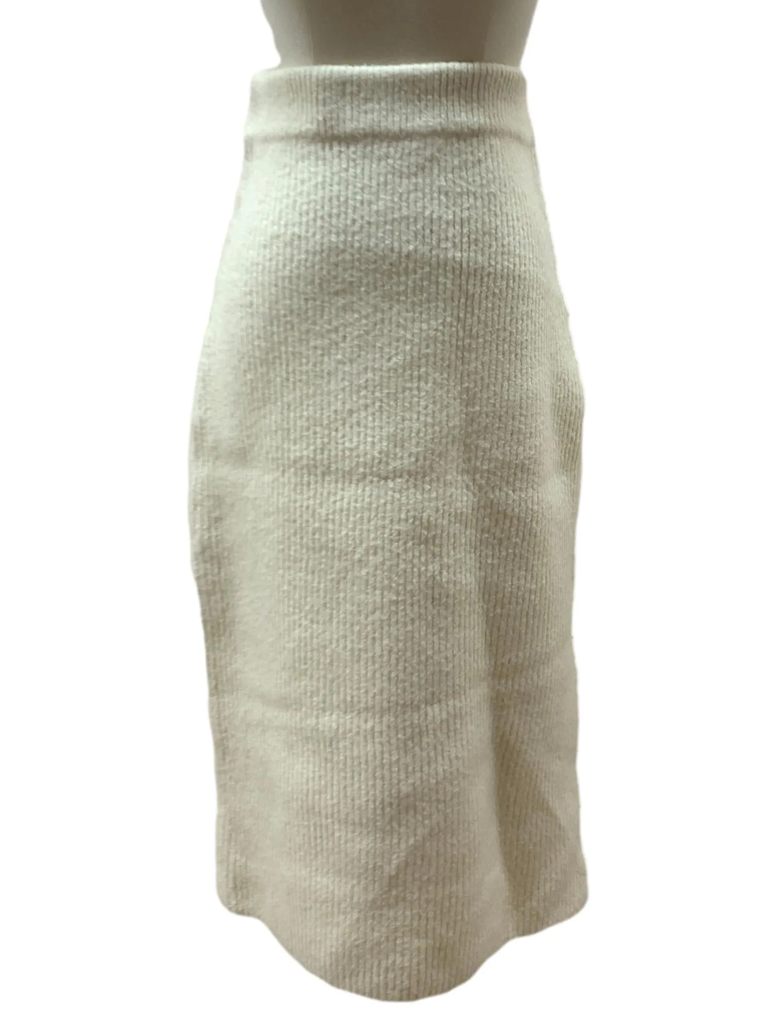 Parchment Pencil Skirt