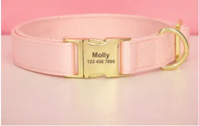 Peach Orange Butterfly Collar With Flower- Personalized