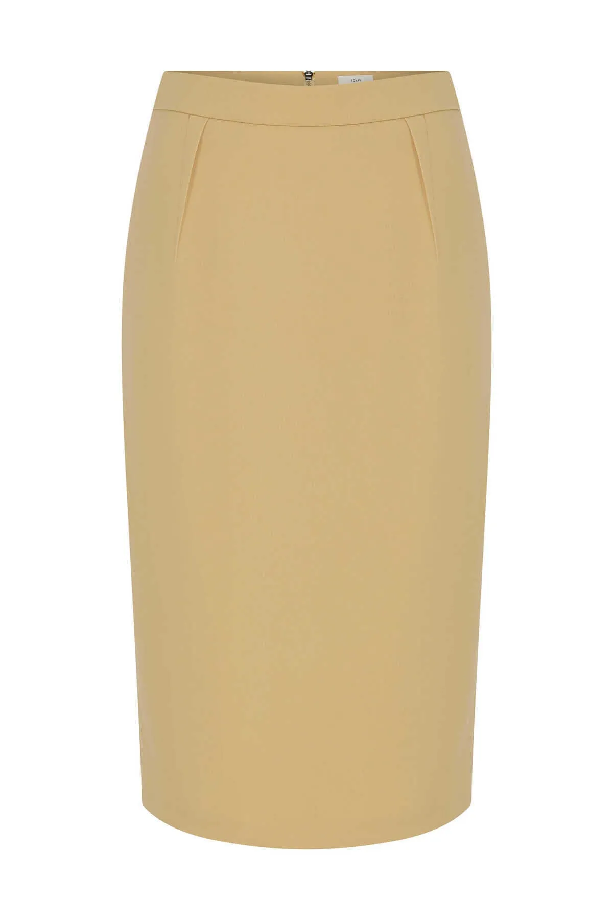 Pencil Skirt Beige