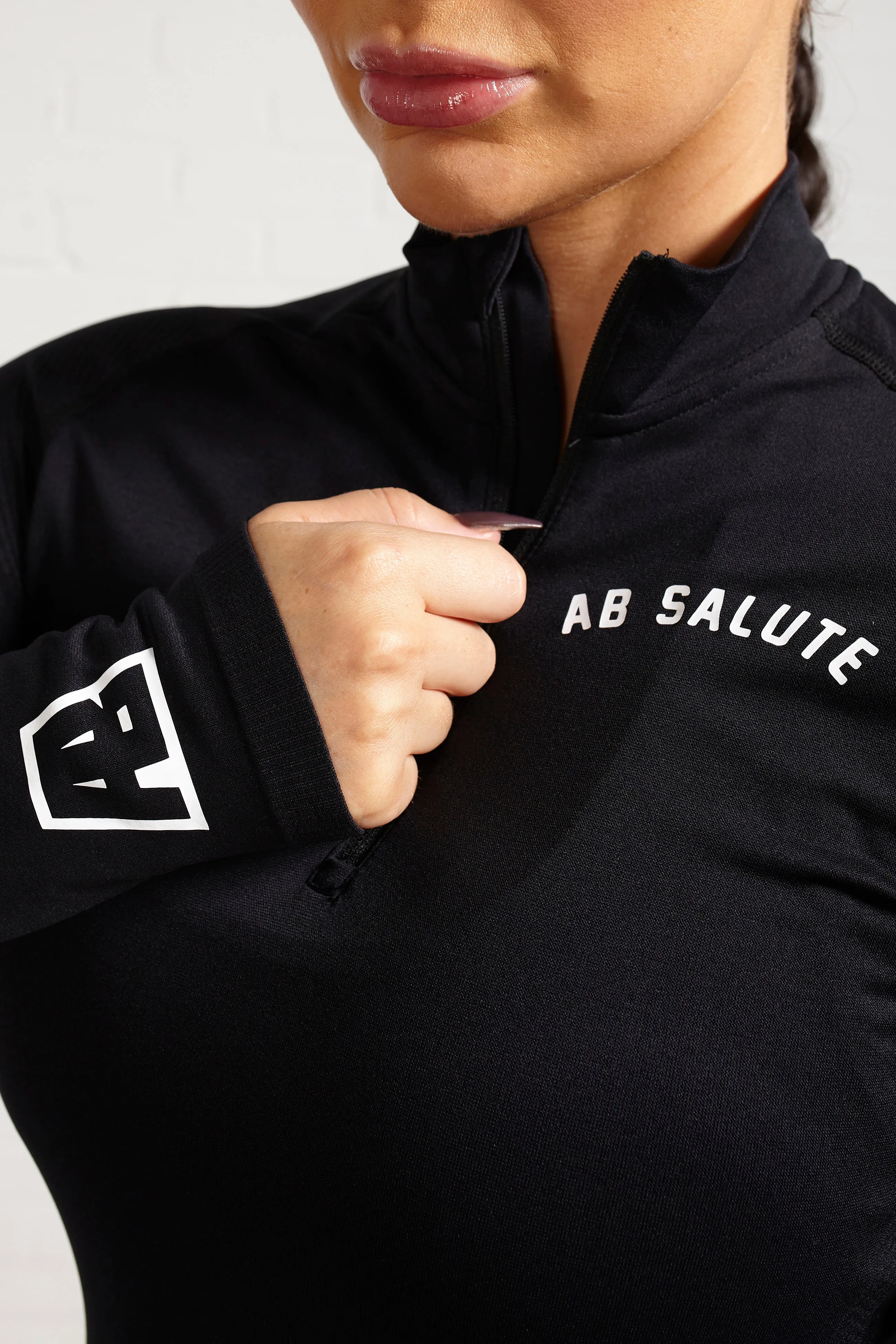 Performance Quarter Zip - Black